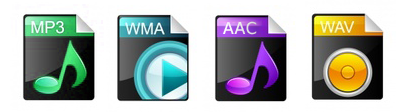 Formatos comunes de audio digital