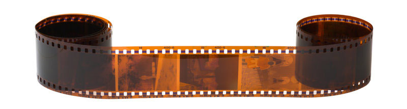 Película Fotográfica o filme, soporte utilizado por multitud de cámaras analógicas.